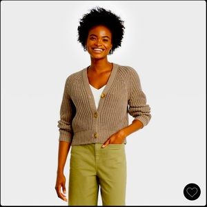 A New Day Cropped Cardigan